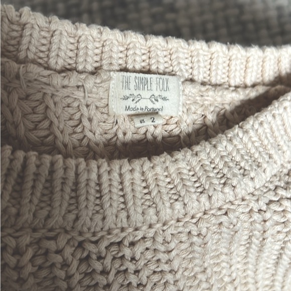 Classic from The Simple Folk : The Chunky Sweater ! - Picture 2 of 2